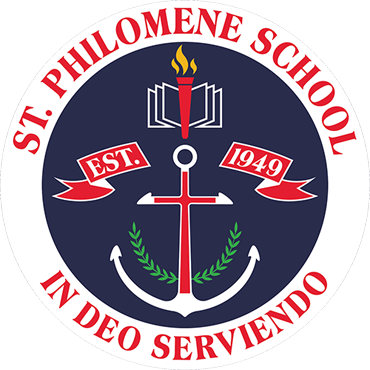 St. Philomene School header logo